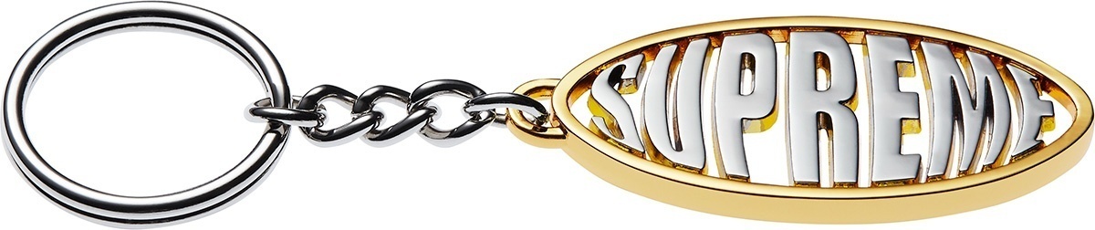 Oval Logo Keychain